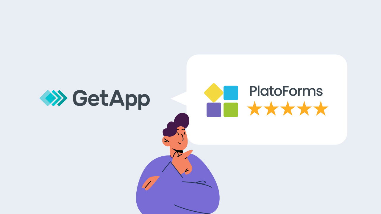 PlatoForms featured on GetApp’s Category Leaders Report for PDF Software