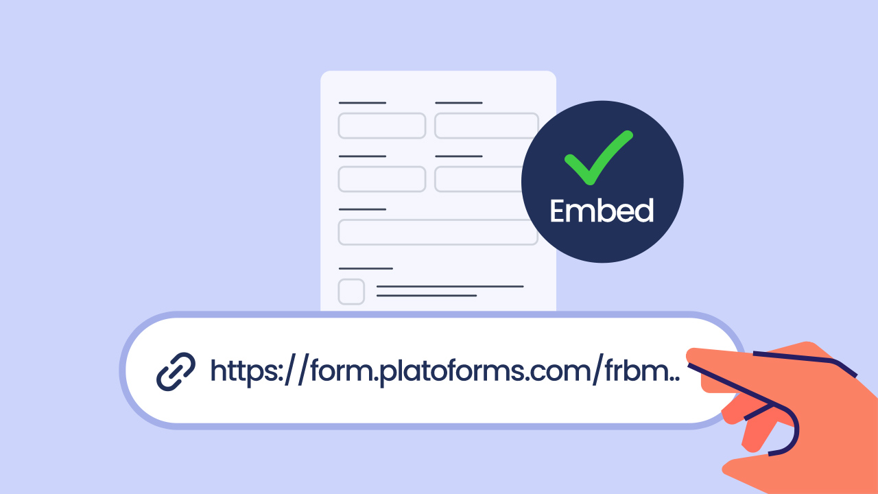 Embed Forms With a Simple Copy-Paste URL