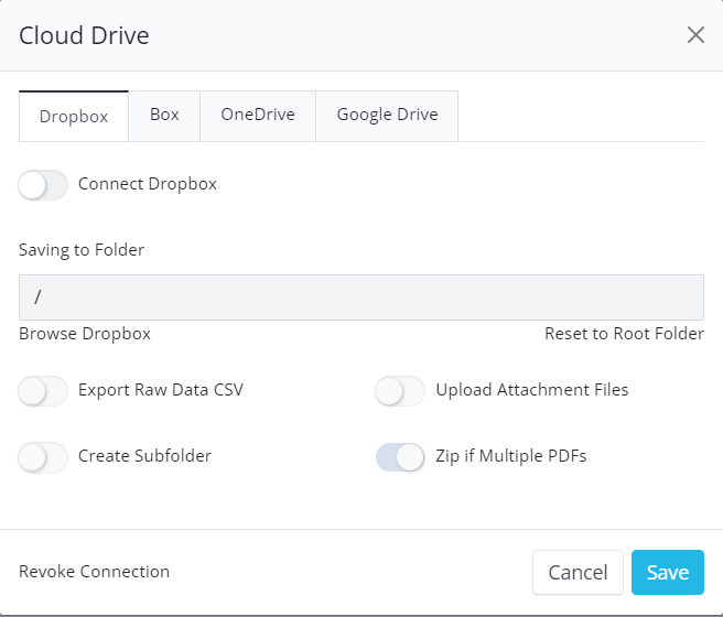 connect PlatoForms PDF tool to Google Drive