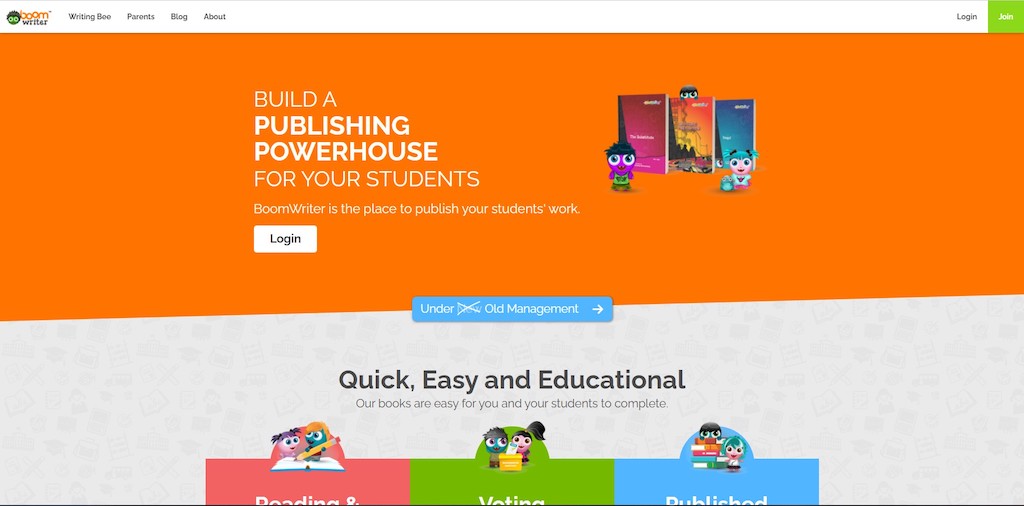 BoomWriter for students