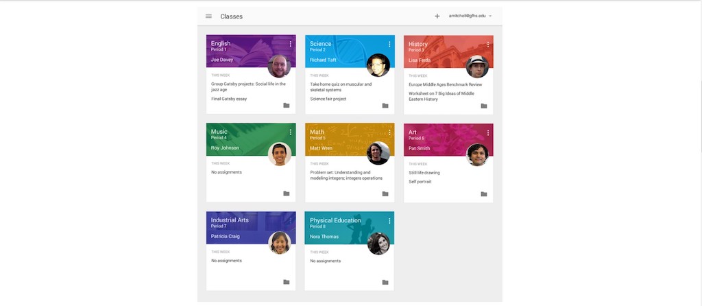 Google classroom for students