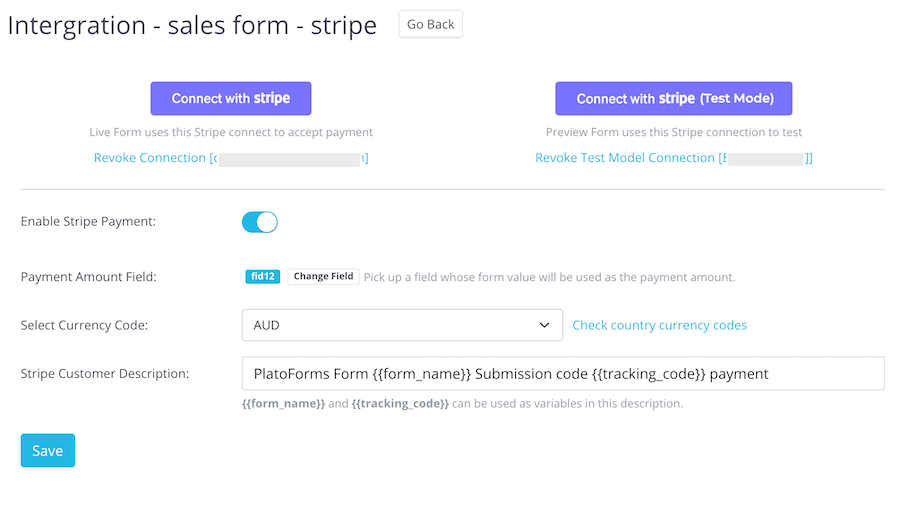 how to use PlatoForms PDF form builder with payment integration