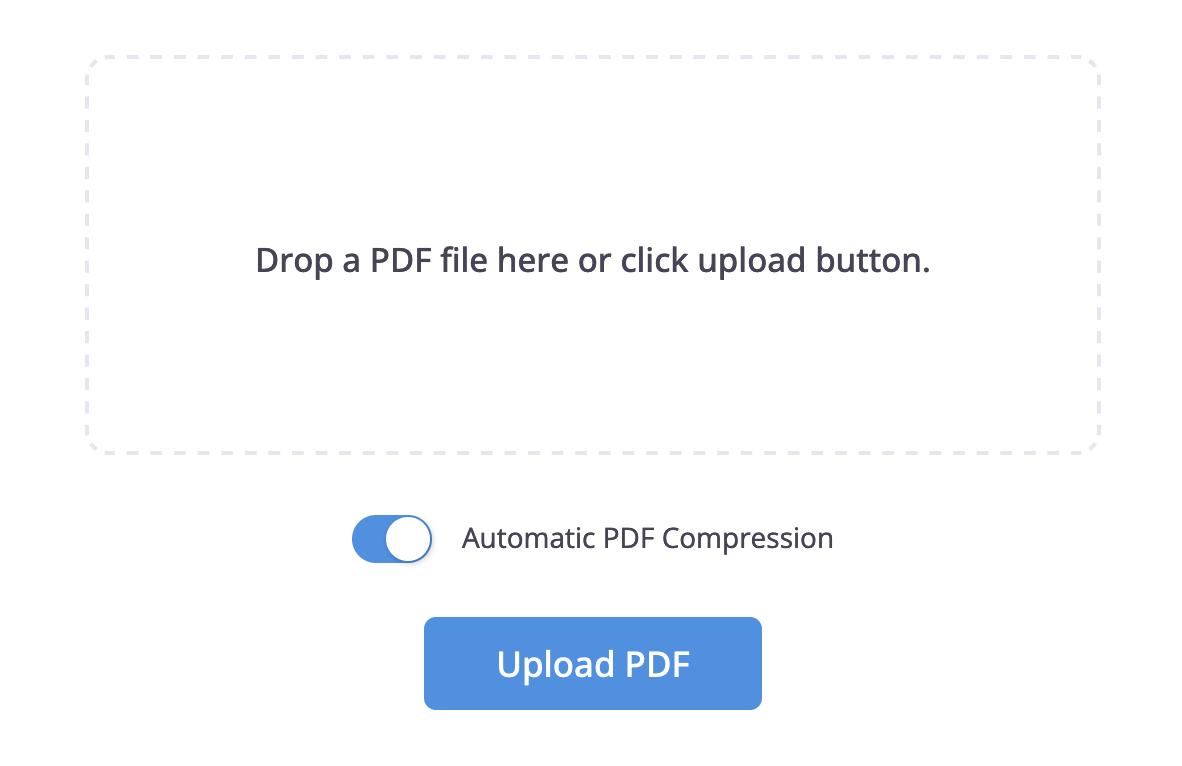 Upload pdf