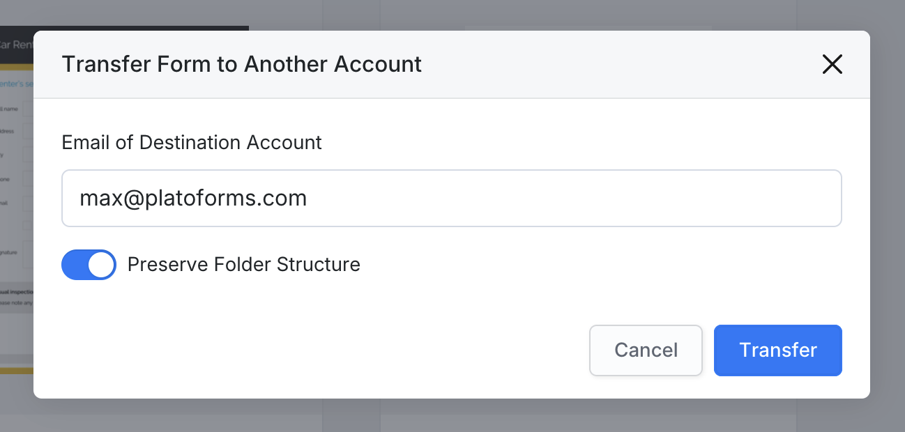 Preserve Folder Structure