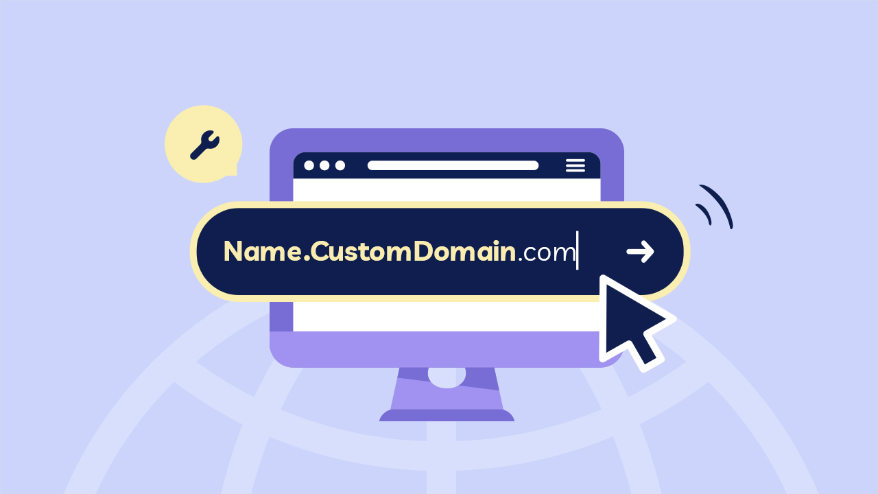 man searching for custom domain names by PlatoForms PDF tool