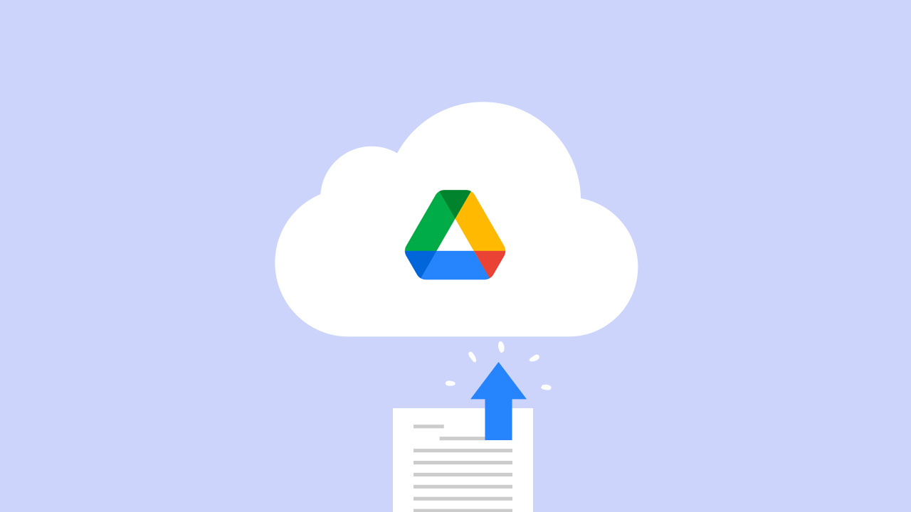 Google drive logo- saving PDF to Google drive