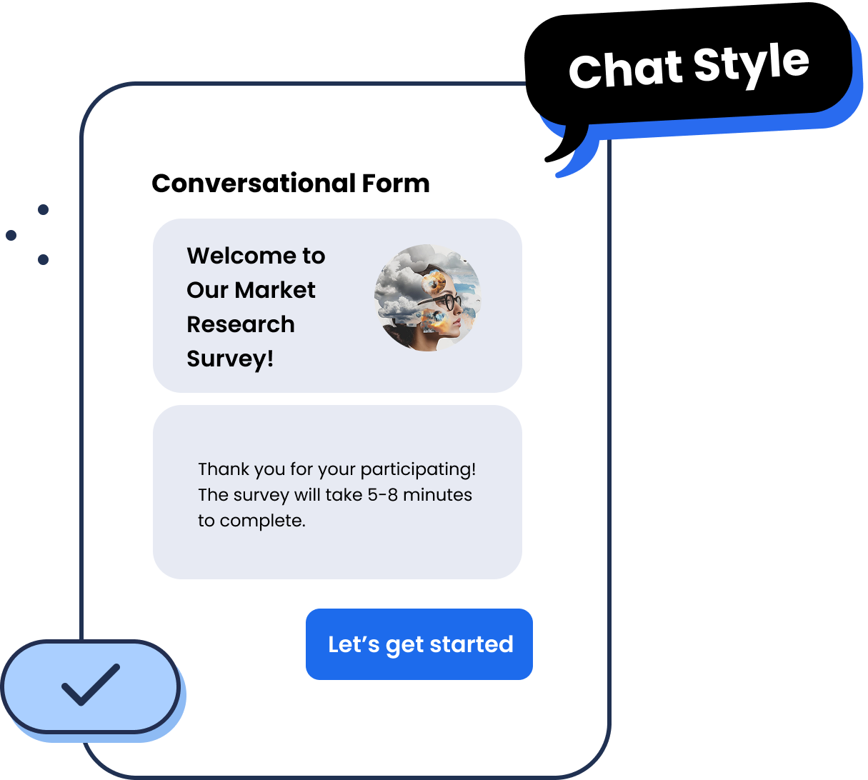 chat-style conversational forms by PlatoForms