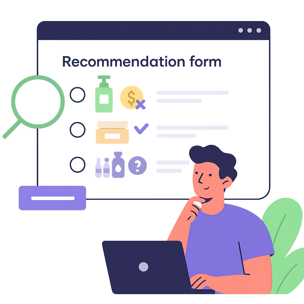 route users to different options