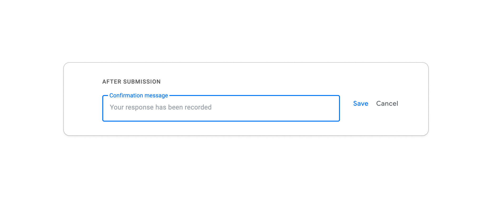 Modifier le Message de Confirmation de Google Forms