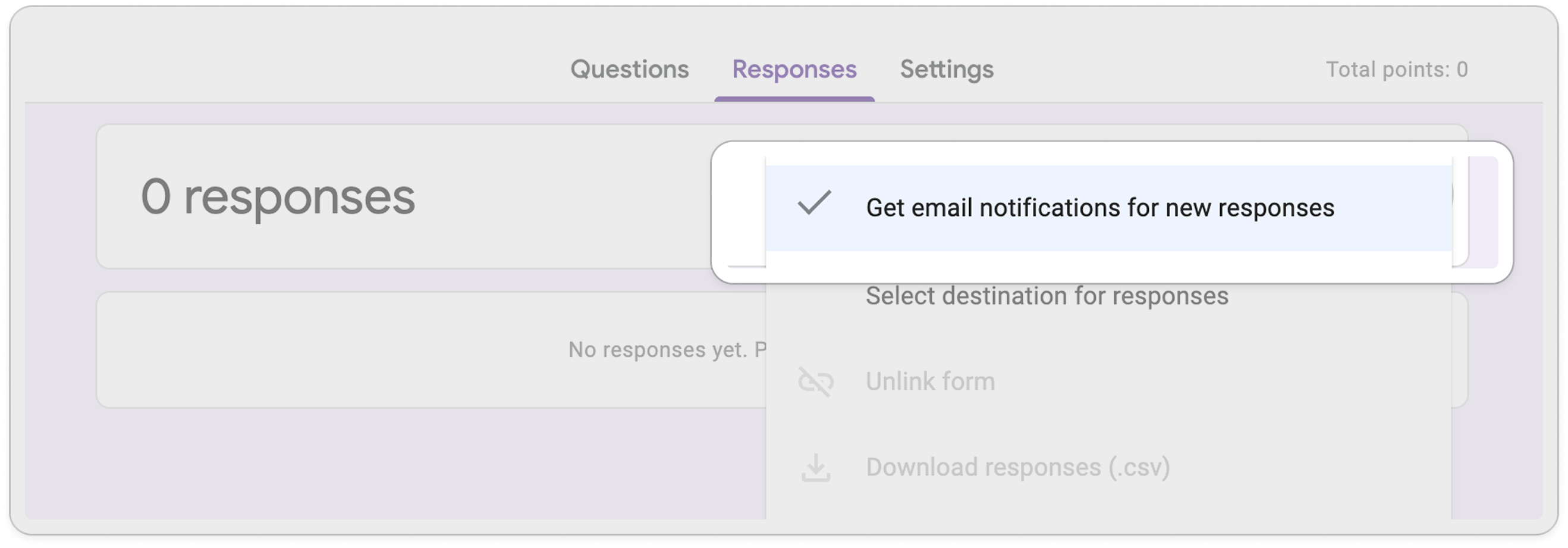 如何設置 Google Form 以將響應通知發送到多個地址