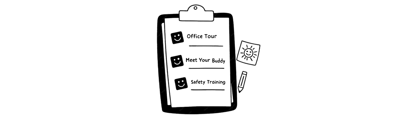 A new employee onboarding checklist