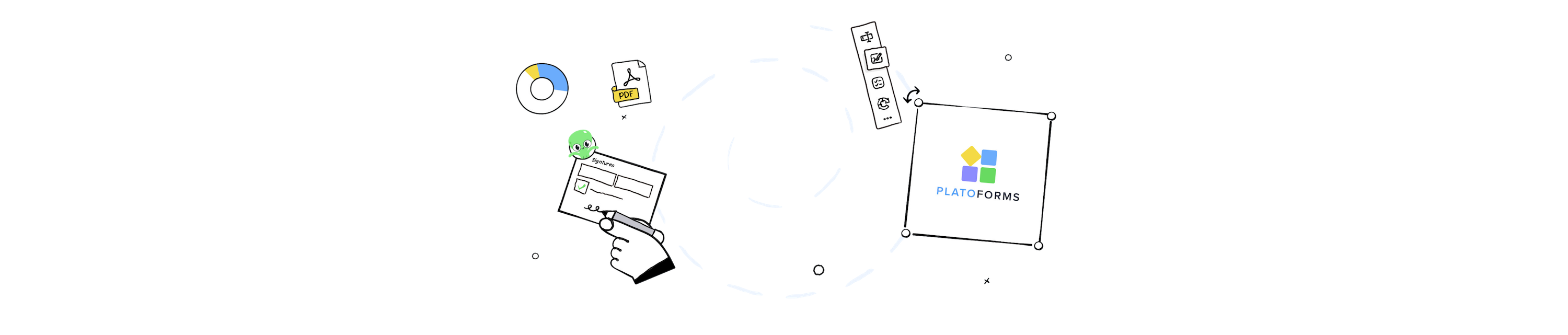 Sign up PlatoForms for free