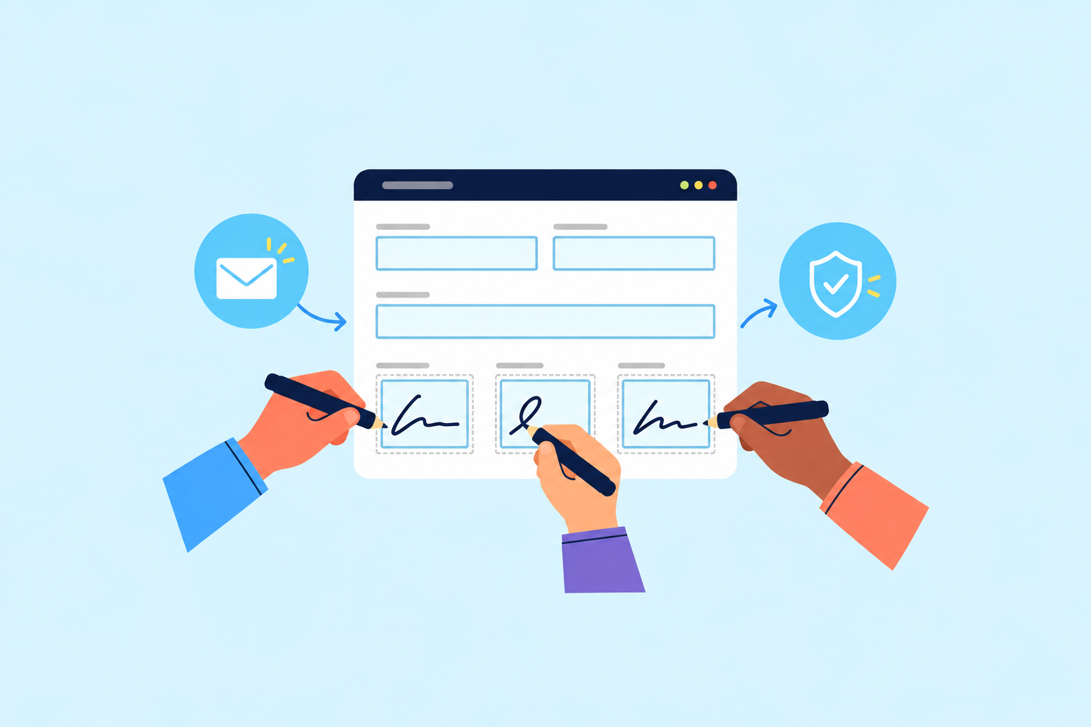 Cómo Enviar un PDF para Firma y Obtener Múltiples Firmas