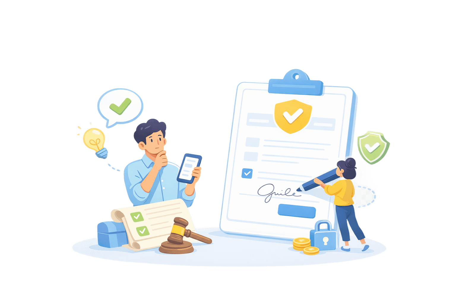 Assinando o Formulário de Isenção Online