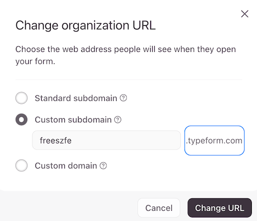 Add a custom subdomain
