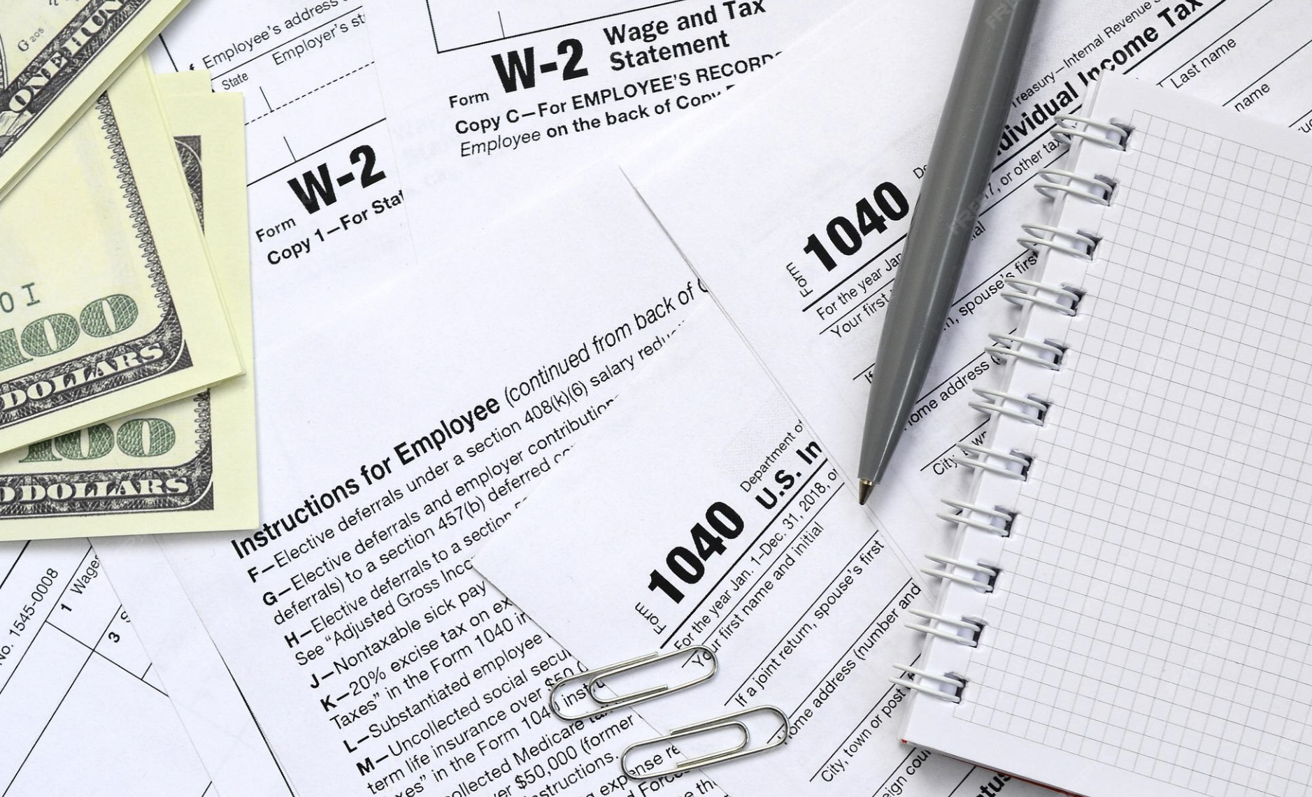 Illustration of a sensitive Wage and Tax Statement form