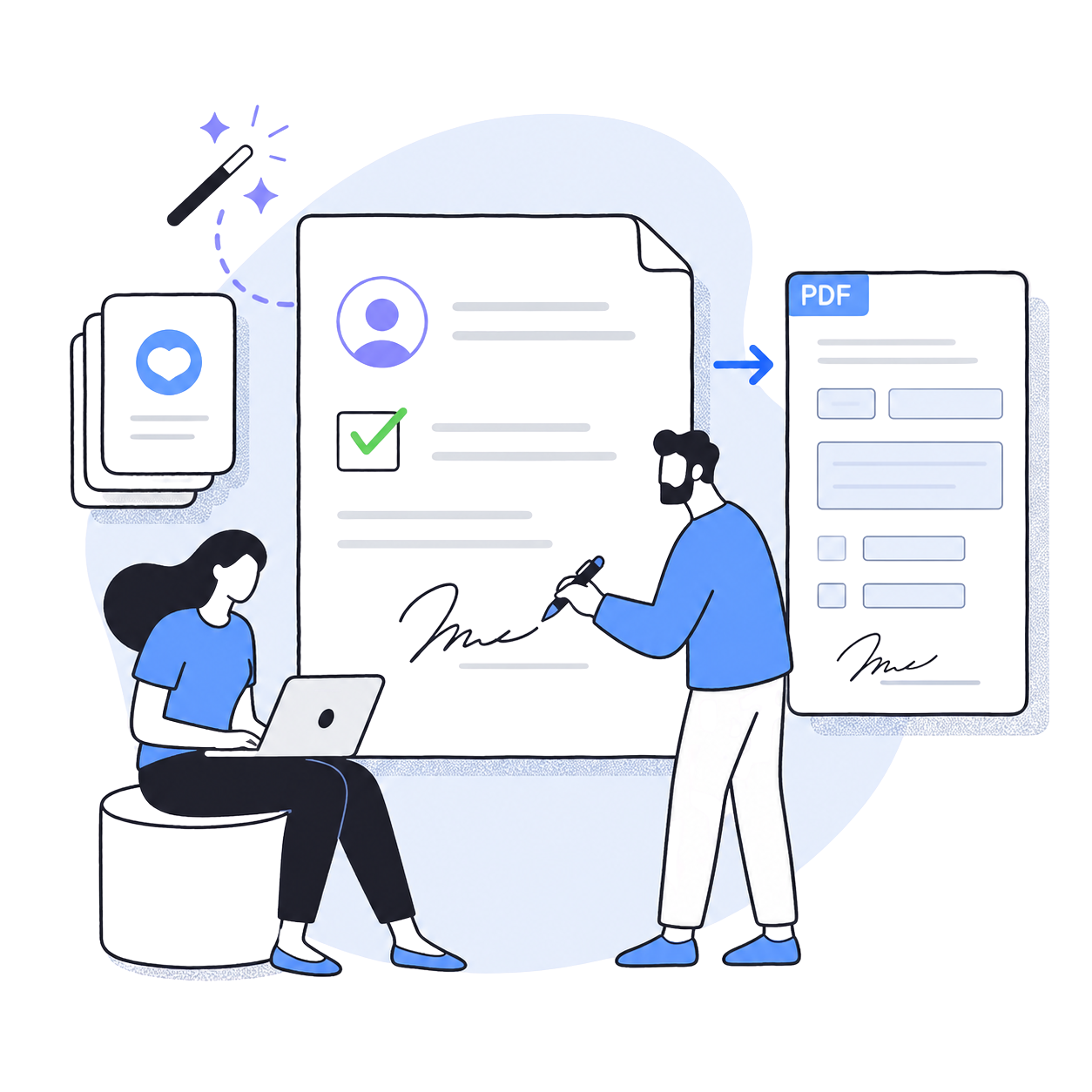 Creating a branded client onboarding document with PlatoForms PDF Document Creator