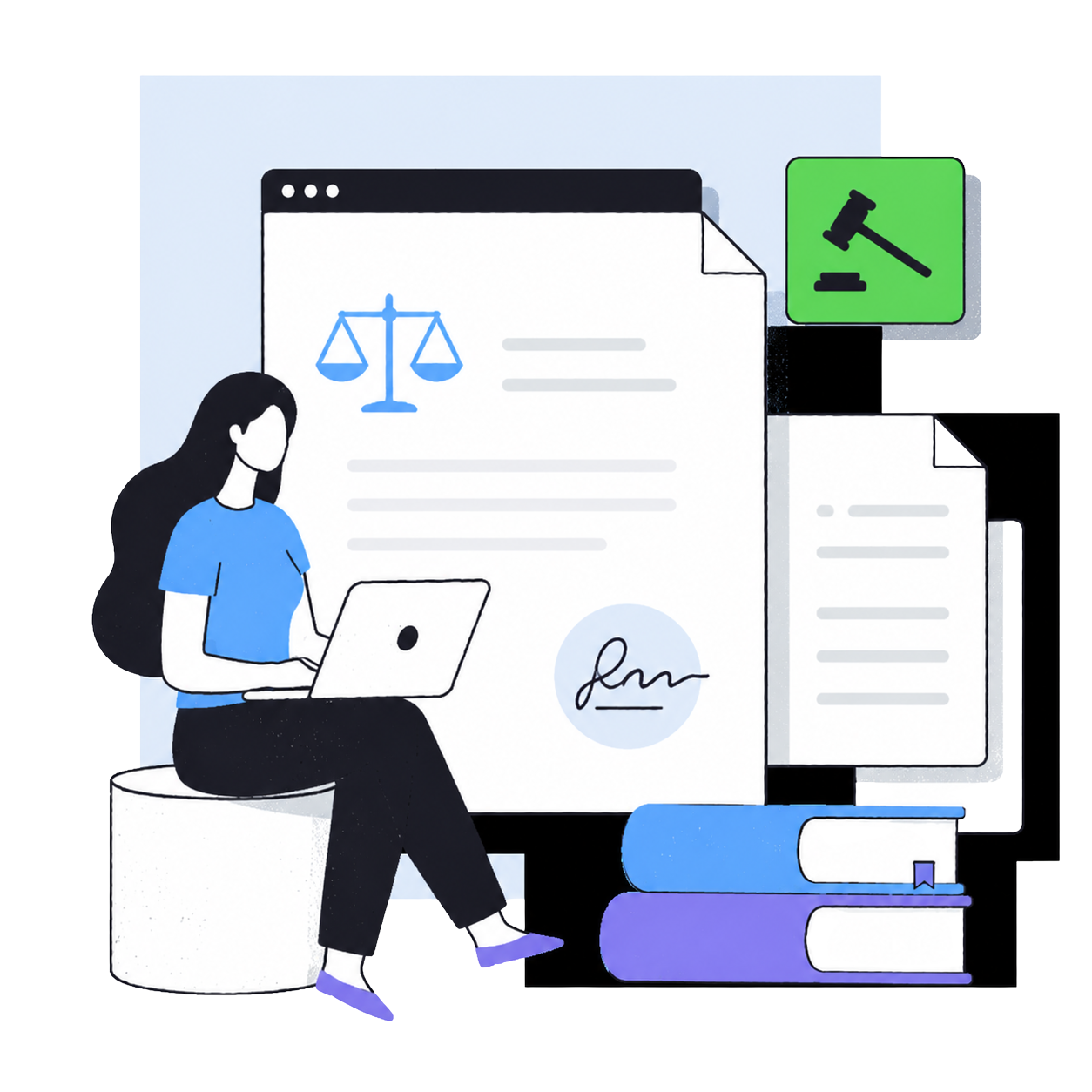 PlatoForms PDF Document Creator drafting and designing a legal document for PDF export or online completion