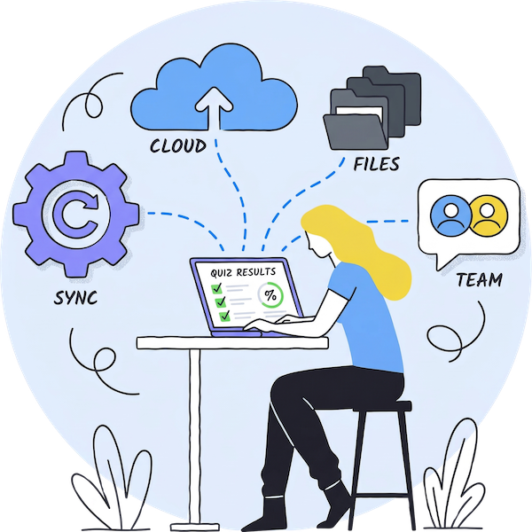 PlatoForms AI recognition tool converting a static paper PDF into a structured, fillable online client intake form on a tablet