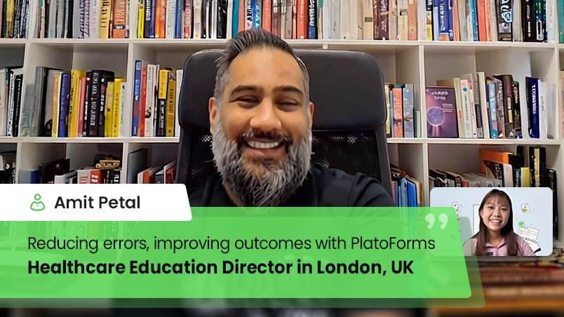 Video testimonial from Amit Petal