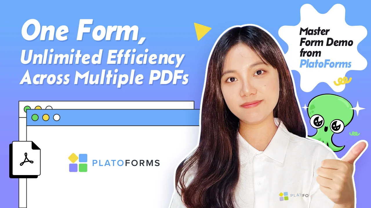 Tutorial showing one Master Form filling multiple PDFs