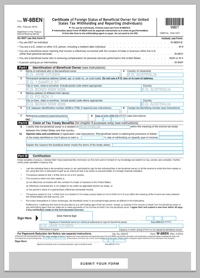  PDF Online Form
